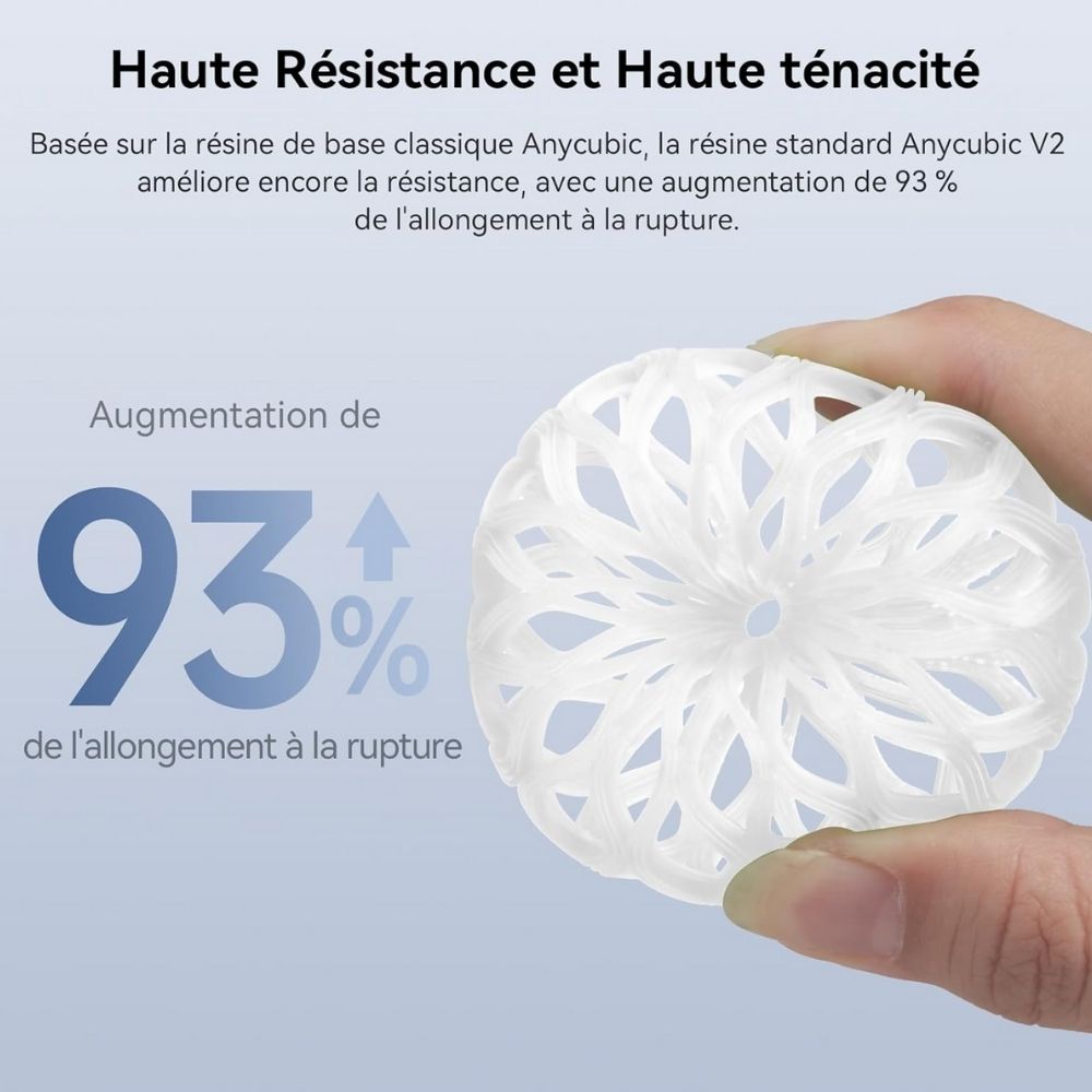 Anycubic - Standard Resin V2 - Transparent (Clear) - 1 kg