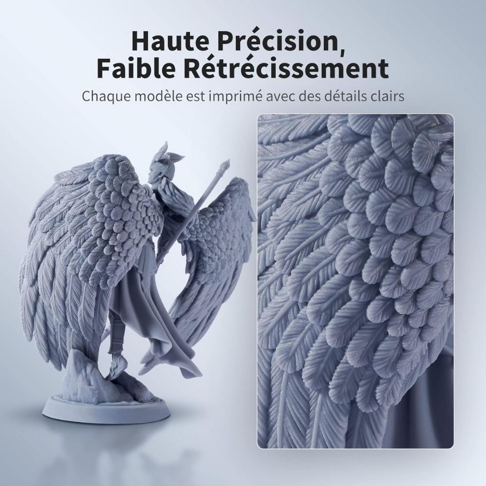 Anycubic - Water Washable Resin + - Gris (Grey) - 1 kg