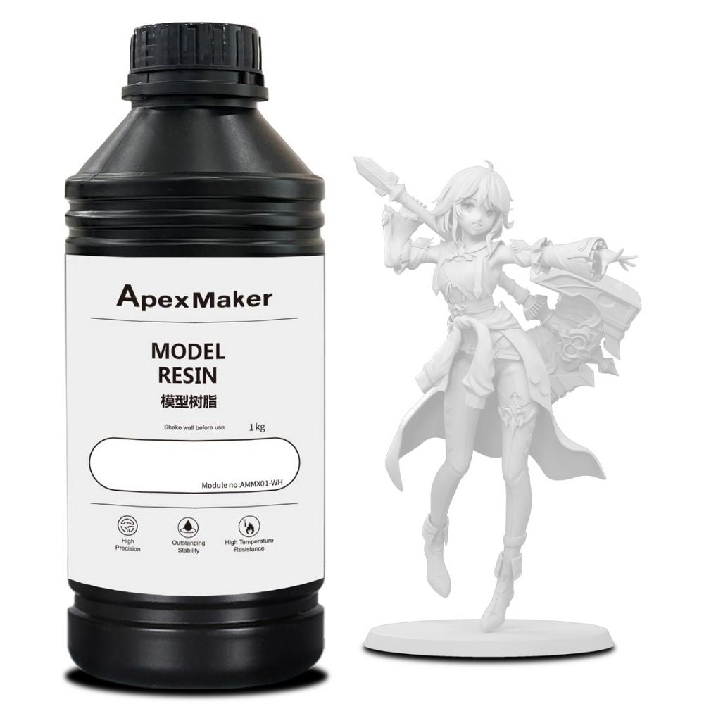 ApexMaker - Résine Standard - Blanc (White) - 1 kg