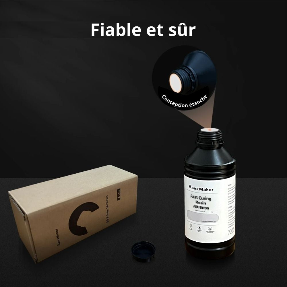 ApexMaker - Résine Fast Curing - Gris (Gray) - 1 kg