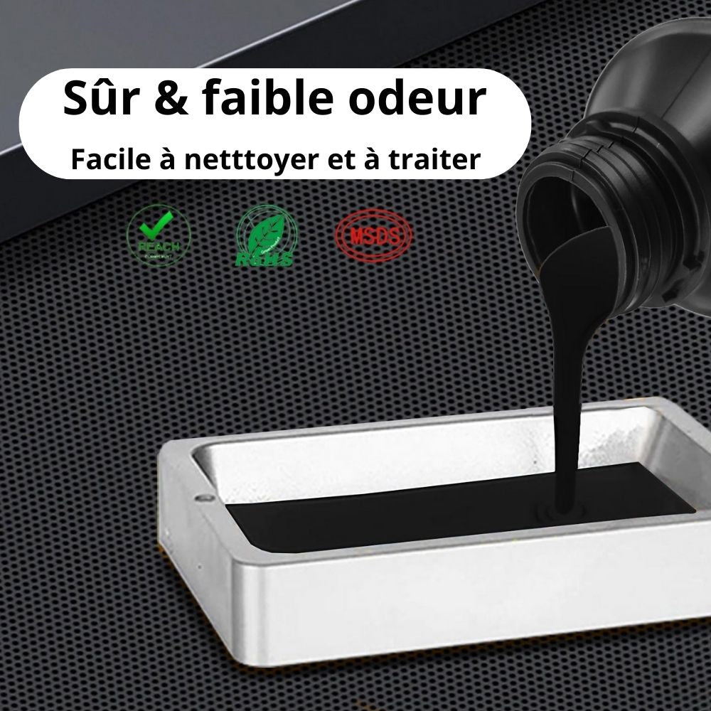 ApexMaker - Résine Standard - Noir (Black) - 1 kg