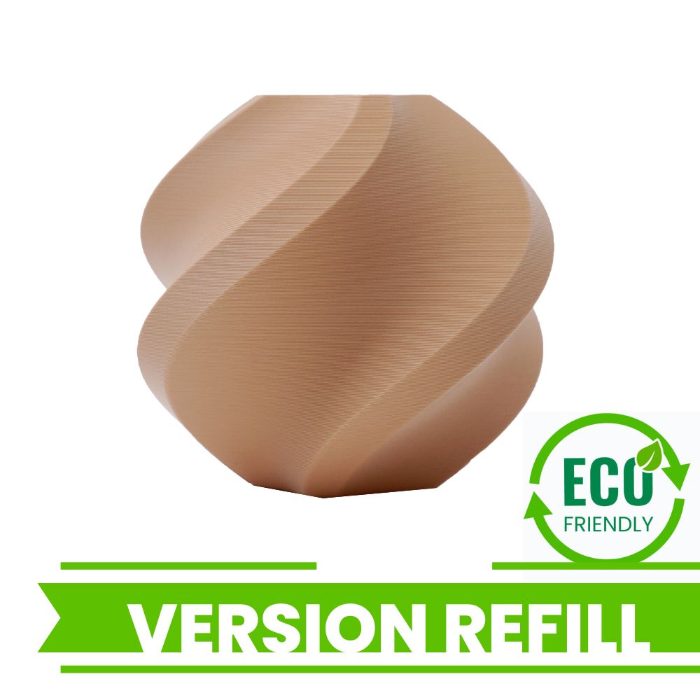 Bambu Lab - PLA Matte - Café au Lait (Latte Brown) - 1,75 mm - 1 kg - Refill