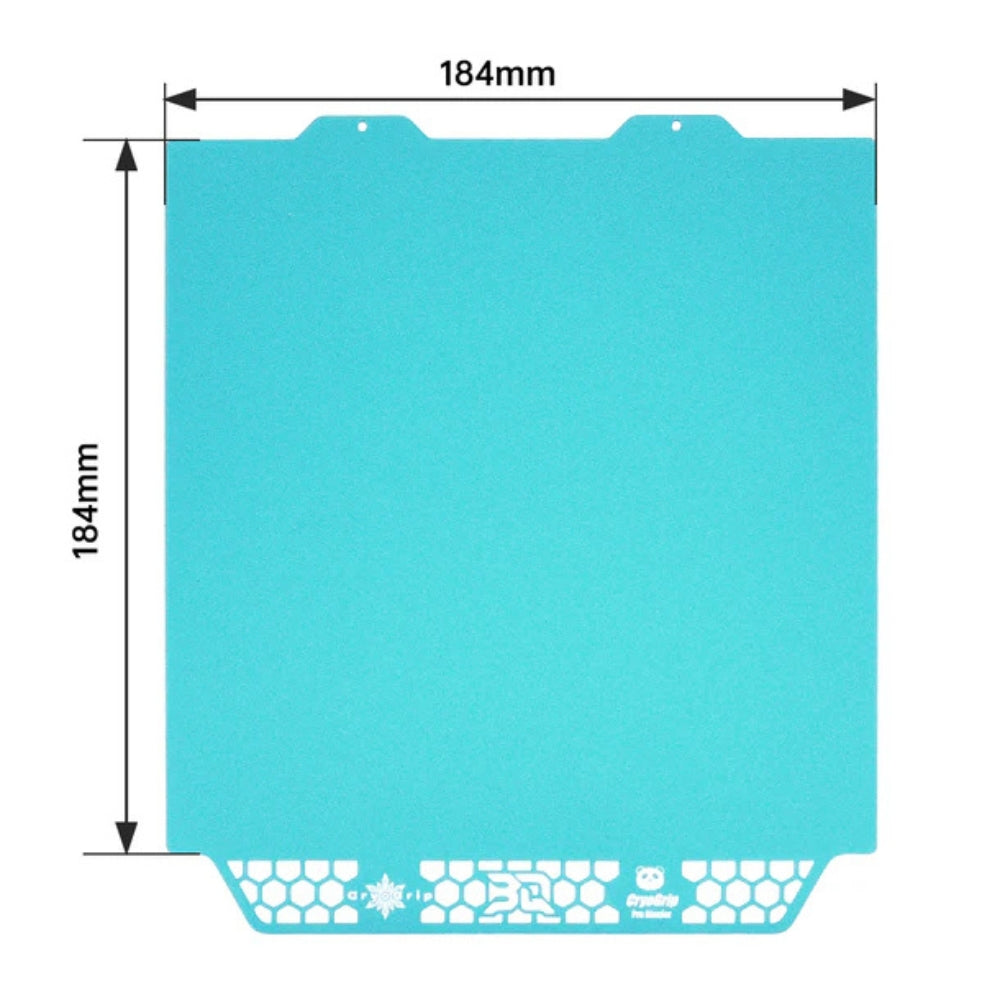 BIQU - Panda BuildPlate CryoGrip Pro pour A1 Mini - Glacier (Fine Textures) - Bambu Lab 184 x 184 mm