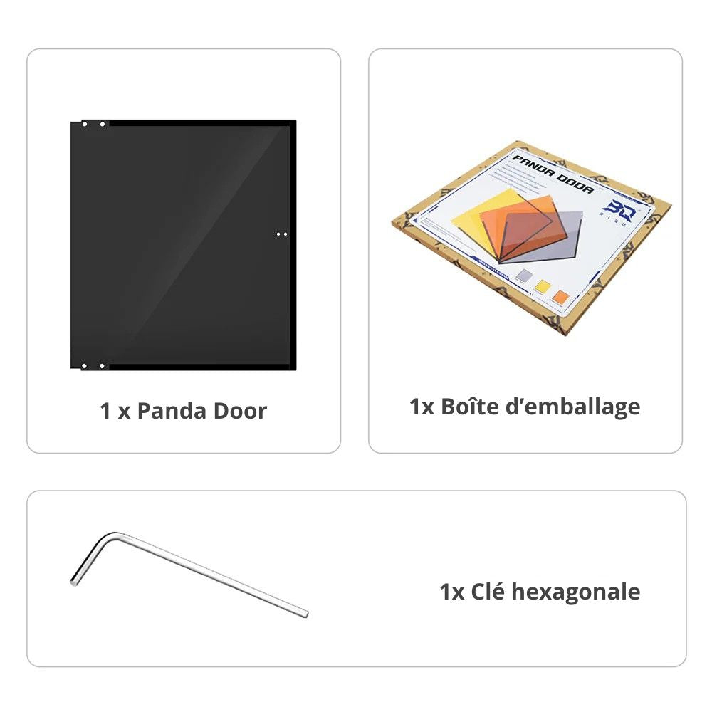 BIQU - Panda Door - Noir