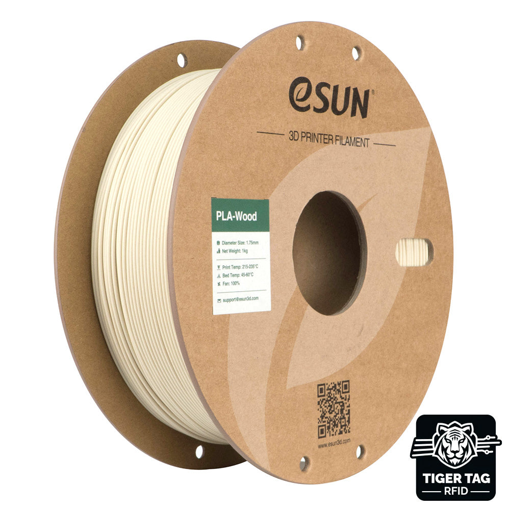 eSun - PLA Wood - Bouleau (Birch) - 1.75mm - 1 kg