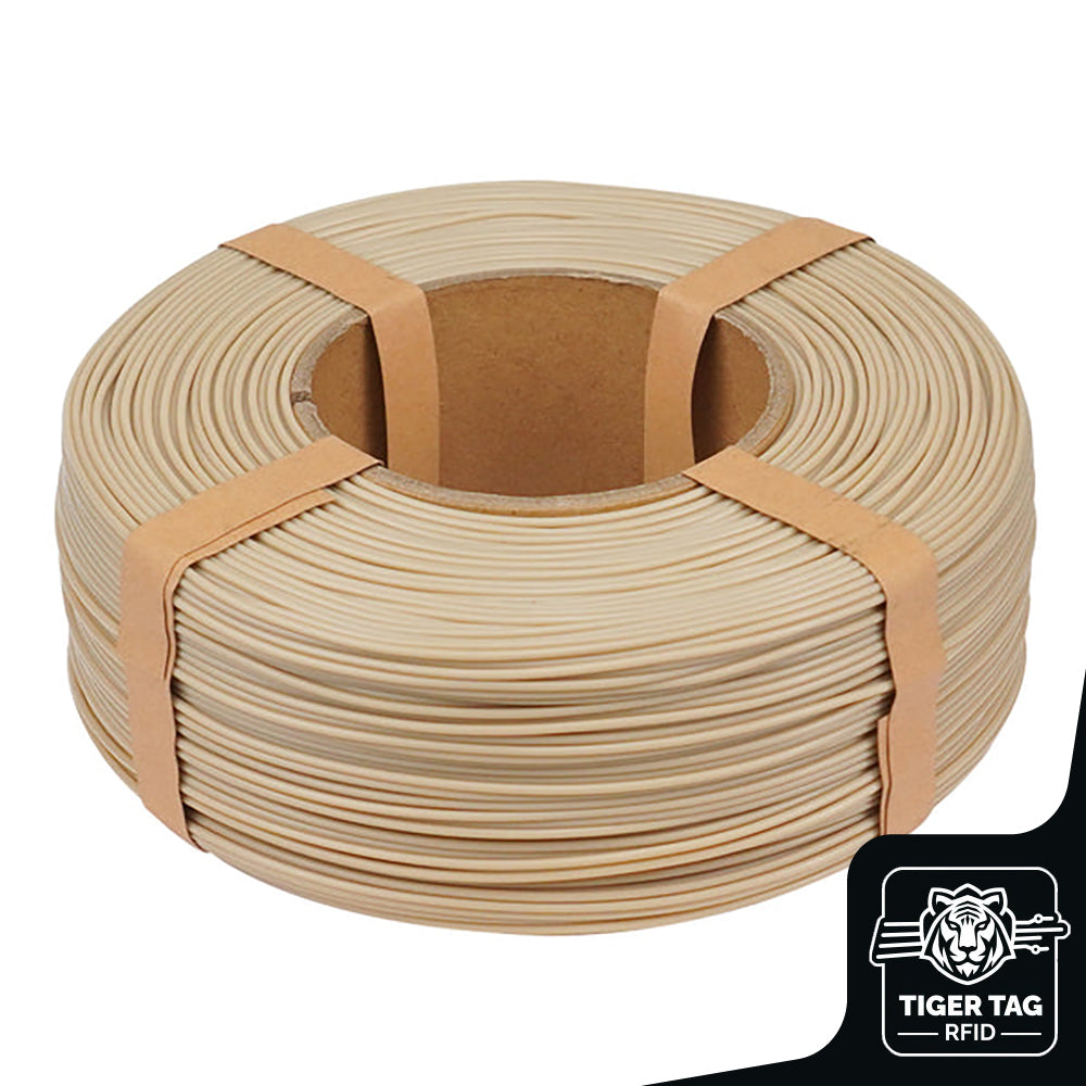 eSun - PLA+ - Blanc Os (Bone White) - 1,75 mm - 1 kg Refill RFID TigerTag