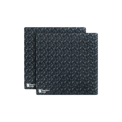 Bambu Lab - A1 Mini - Feuille d'effet 3D Diamant (Diamond Surface Sheet) - 2 pcs
