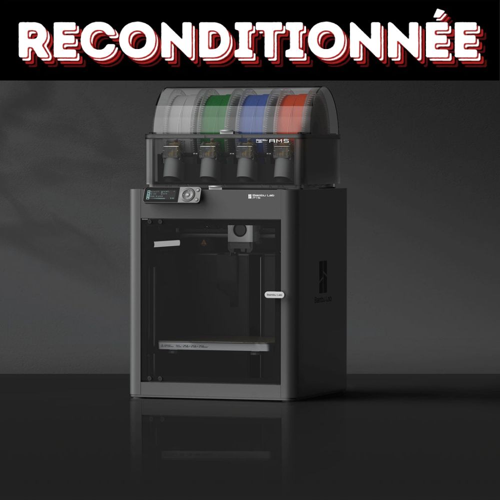 Bambu Lab P1S Combo **Reconditionnée** avec AMS - Imprimante FDM Ultra Rapide