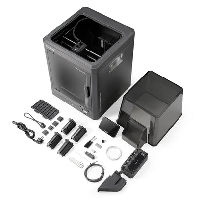 Elegoo - Centauri Carbon 2 Combo - Imprimante 3D avec Multicolore CC2 + CANVAS Entièrement Automatique