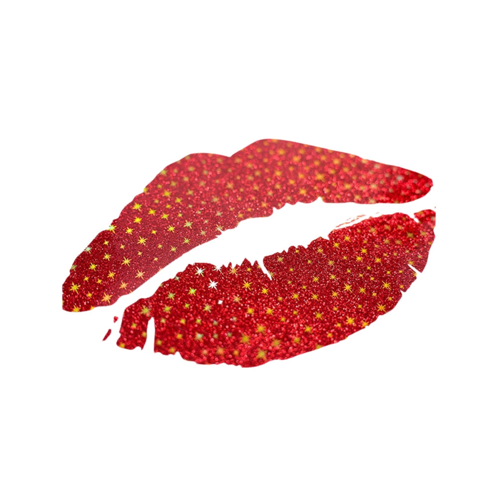 Chemica - Bling Bling Trend - Etoiles Rouges (S Red) - Feuille 30 x 20 cm