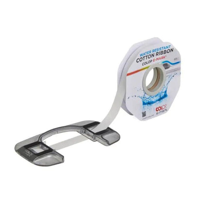 Colop - Ruban Coton Blanc Imperméable