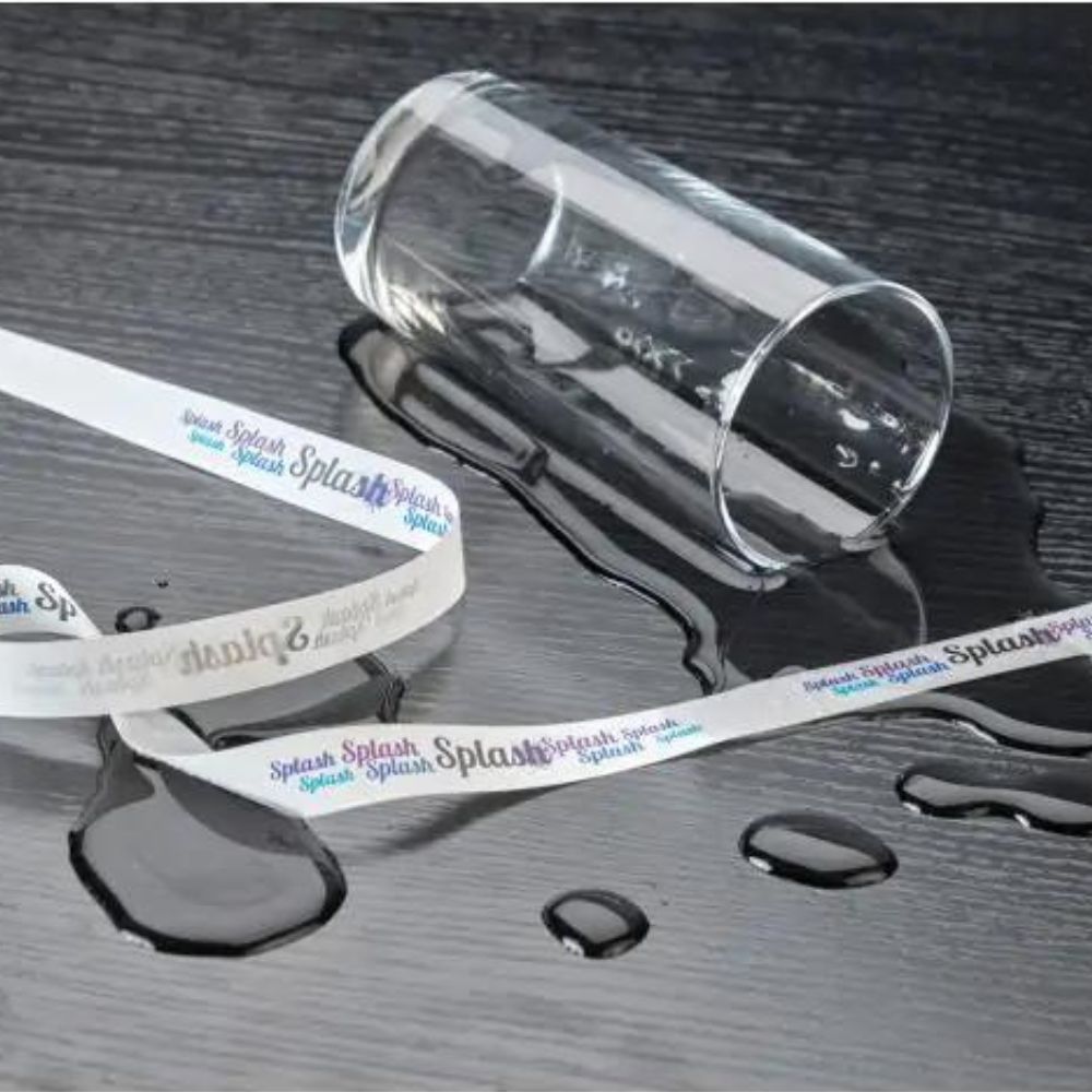 Colop - Ruban Coton Blanc Imperméable - 15 mm x 25 m