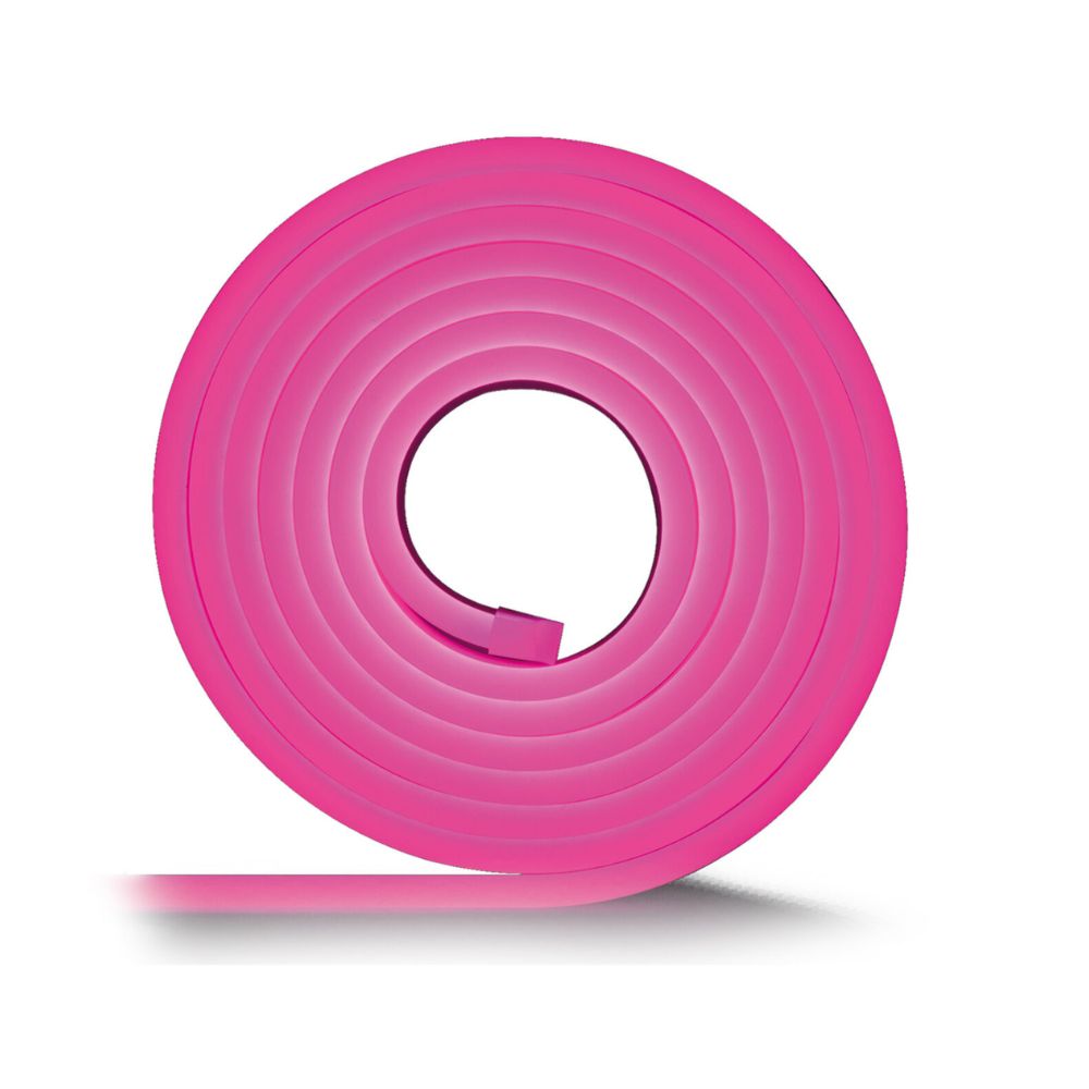 Lotronic - Bande LED IP65 Néon - Rose - rouleau