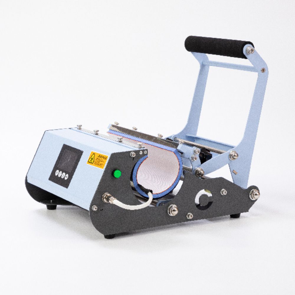 Craft Express - Elite Pro Tumbler - Mug Press - Bleu Clair open