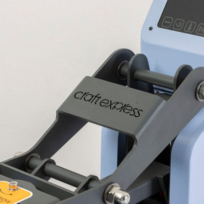 Craft Express - Presse à Chaud Plate - Bleu Clair - 38 x 38 cm