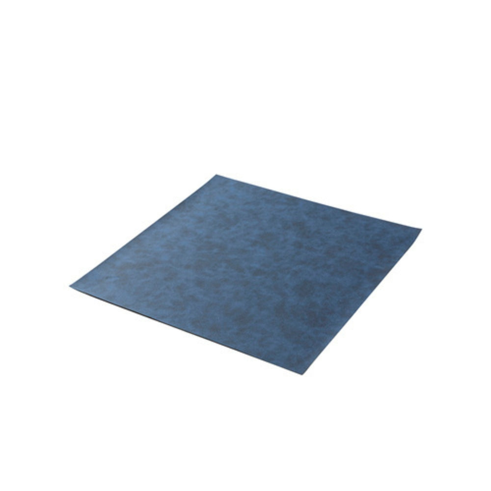 Craft Express - Feuille de Cuir Laserable - 30,5 x 30,5 cm - Bleu/Argent