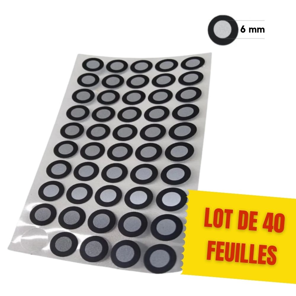 Creality - Série Raptor/Otter - Marqueurs (Markers) - 6 mm - 40 feuilles