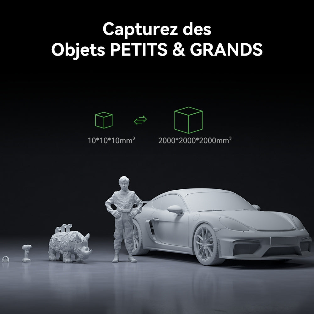 Creality - CR-Scan Otter - Scanner Innovant en Stéréovision