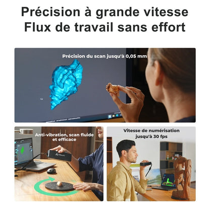 Creality - CR-Scan Otter Lite avec Poignée Lite Bridge - Sans Fil et Illimité