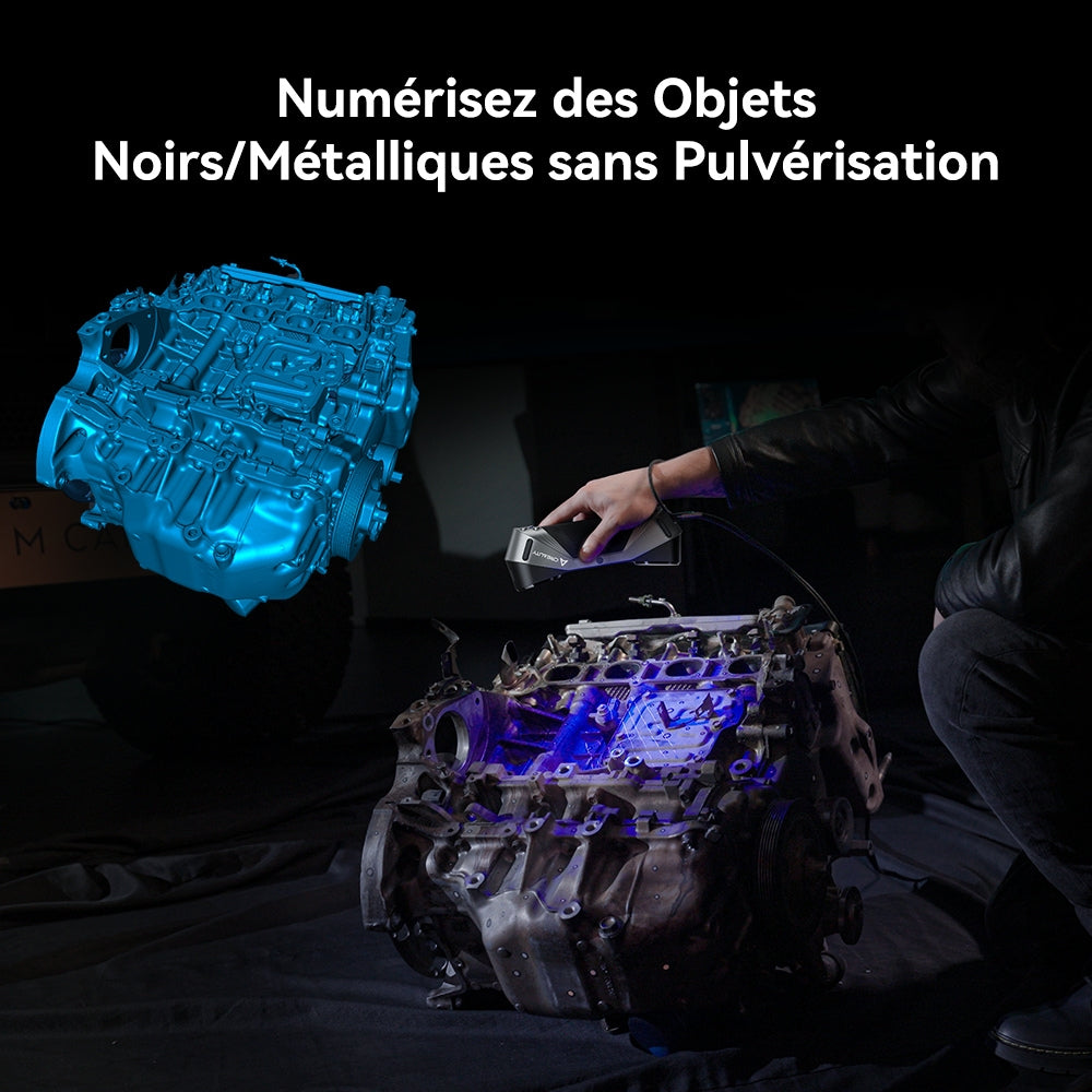 Creality - CR-Scan Raptor - Un Scanner de Qualité Métrologique