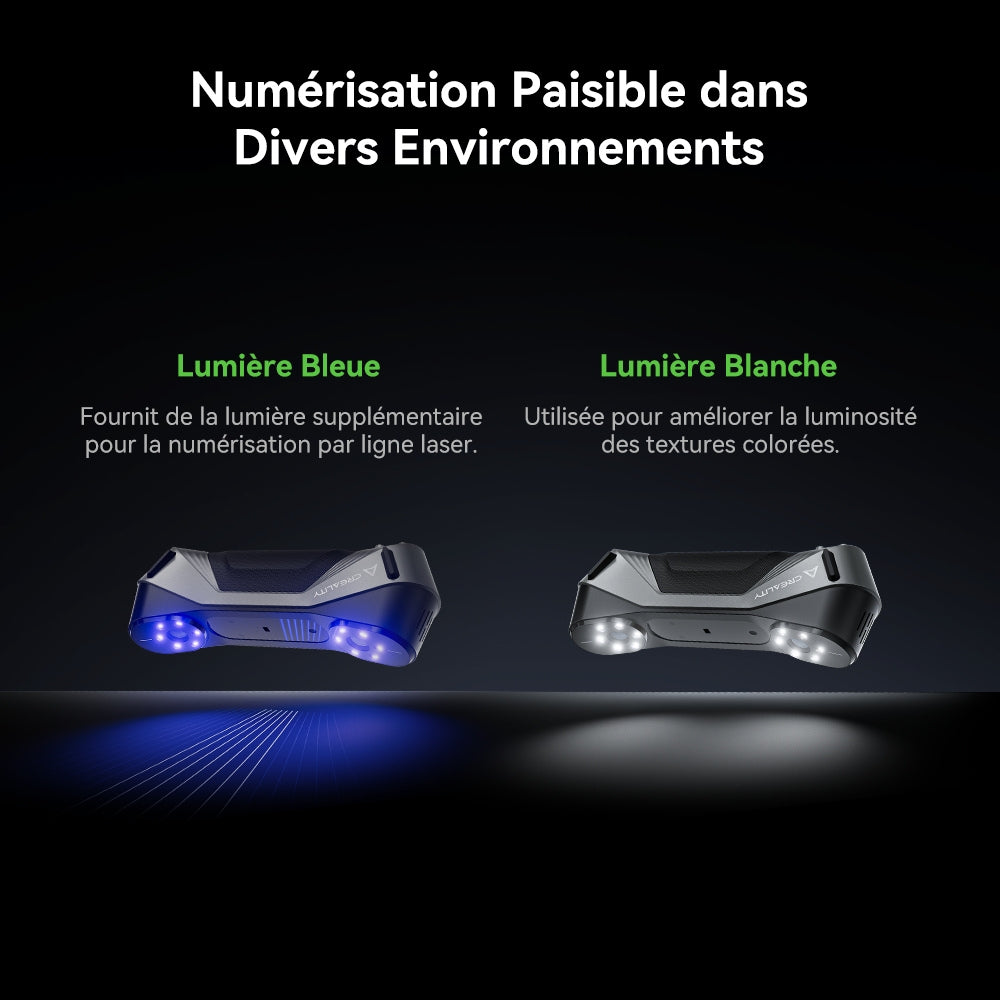 Creality - CR-Scan Raptor - Un Scanner de Qualité Métrologique