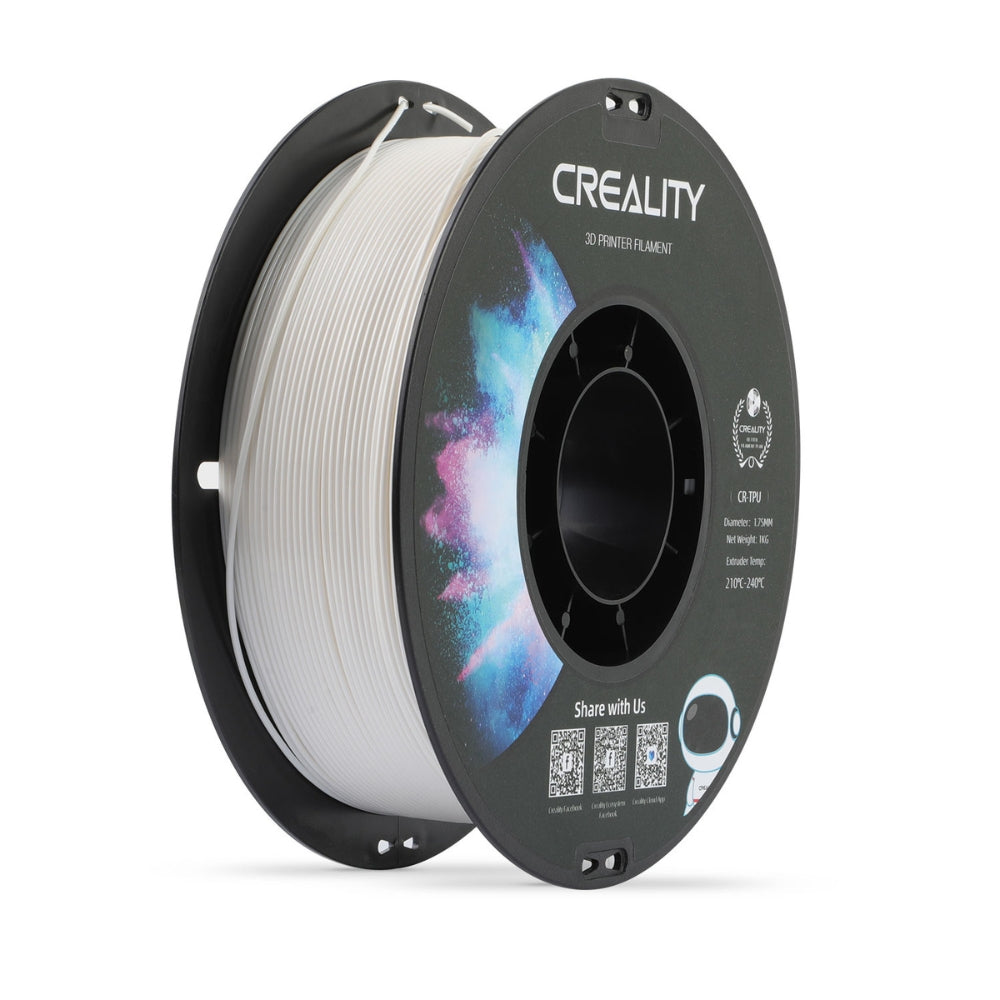 Creality - CR-TPU - Blanc (White) - 1,75 mm - 1 kg