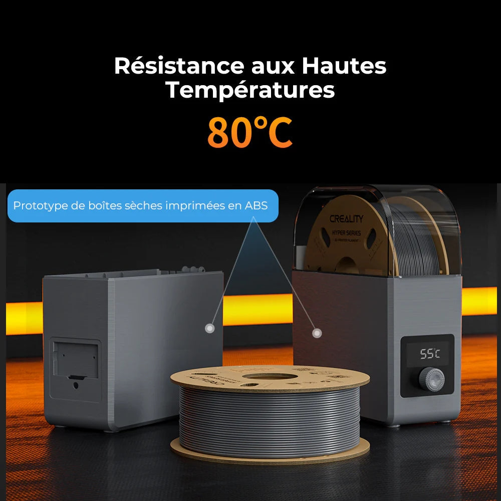 Creality - Hyper ABS - Gris (Grey) - 1,75 mm - 1 kg