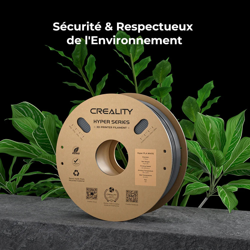 Creality - Hyper ABS - Gris (Grey) - 1,75 mm - 1 kg
