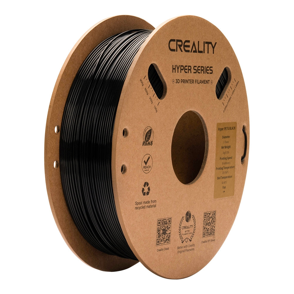 Creality - Hyper PETG - Noir (Black) - 1,75 mm - 1 kg