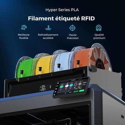 Creality - Hyper PLA RFID - Vert (Green) - 1,75 mm - 1 kg