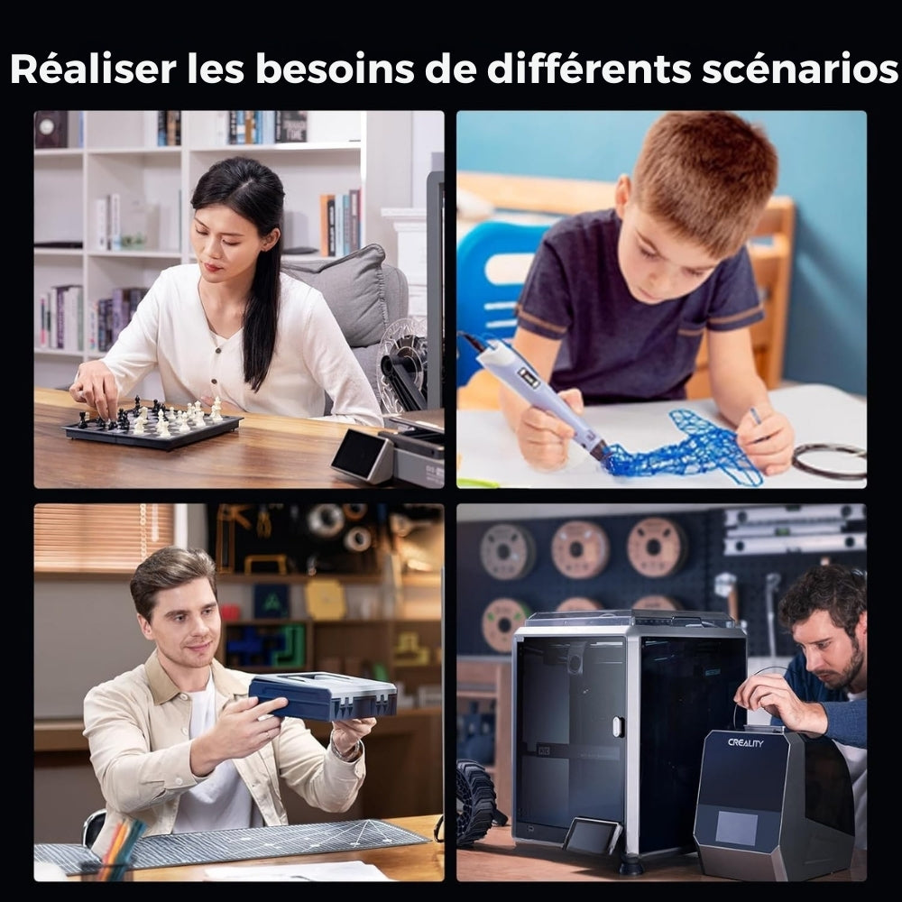 Creality - Hyper PLA RFID - Vert (Green) - 1,75 mm - 1 kg