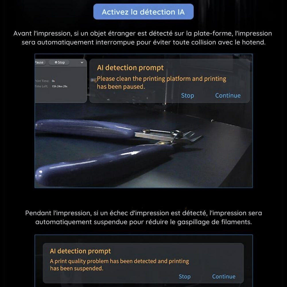 Creality - K1 SE - Caméra IA (AI Camera)