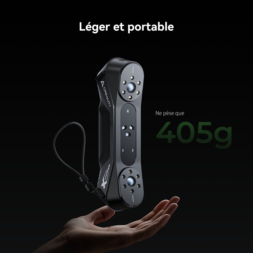 Creality - Raptor X avec ScanBridge - Scanner Hybride Laser Bleu & NIR