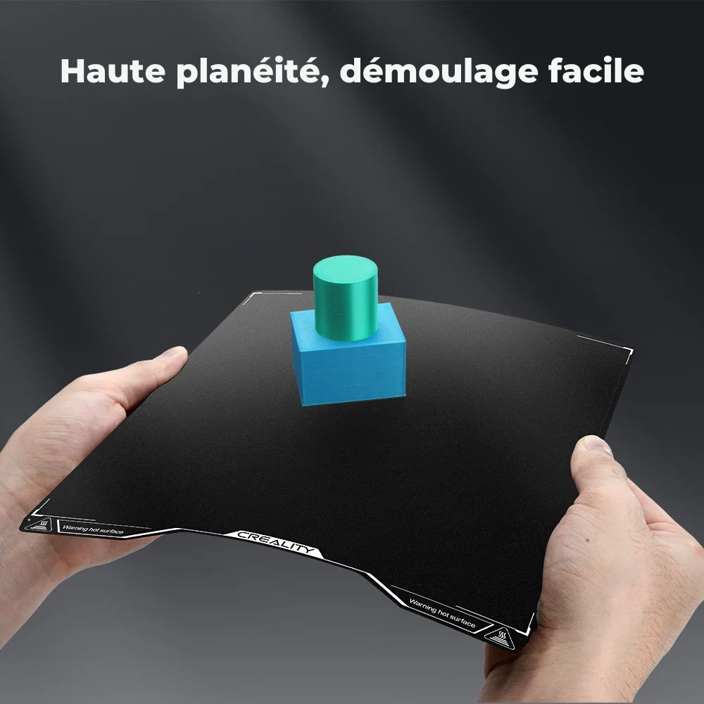 Creality Hi - Plateau d'impression en Résine Époxy - 280 x 265 mm