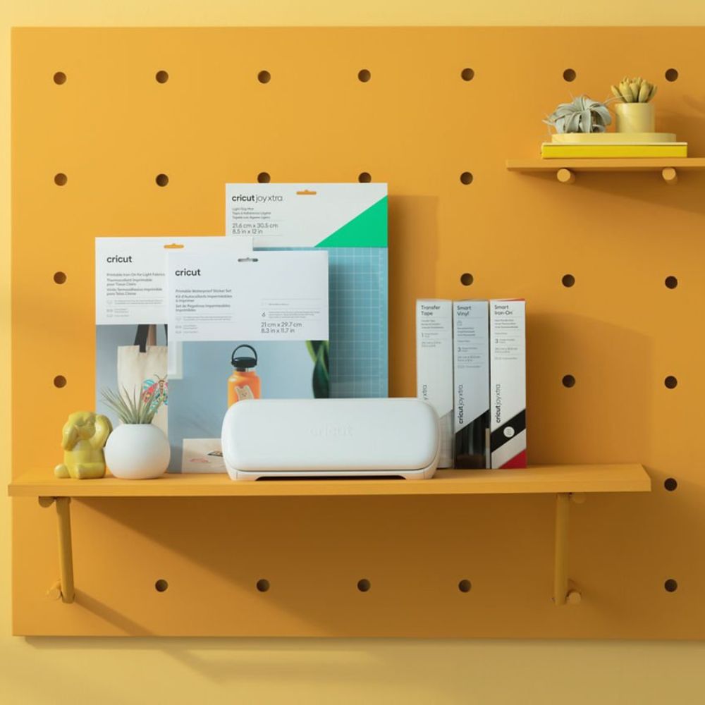 Cricut - Pack Starter Joy Xtra - Machine de découpe + 6 accessoires