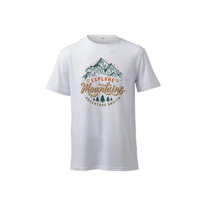 Cricut - T-shirt Homme col Rond - Blanc - sublimé