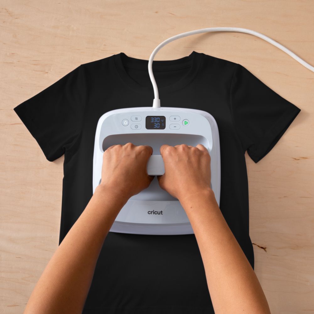 Cricut Joy Xtra - Smart Iron-On - Vinyle Thermocollant - presse
