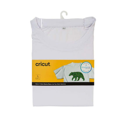 Cricut - Maker/Explore/Joy - T-shirt Homme col Rond - Blanc (White) - L