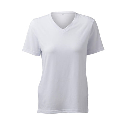 Cricut - Maker/Explore/Joy - T-shirt Femme col V - Blanc (White) - Taille S