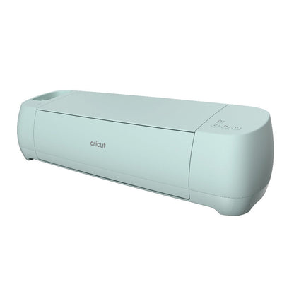 machine de decoupe verte explore 3 cricut vue sur le coté vendue chez atome3d
