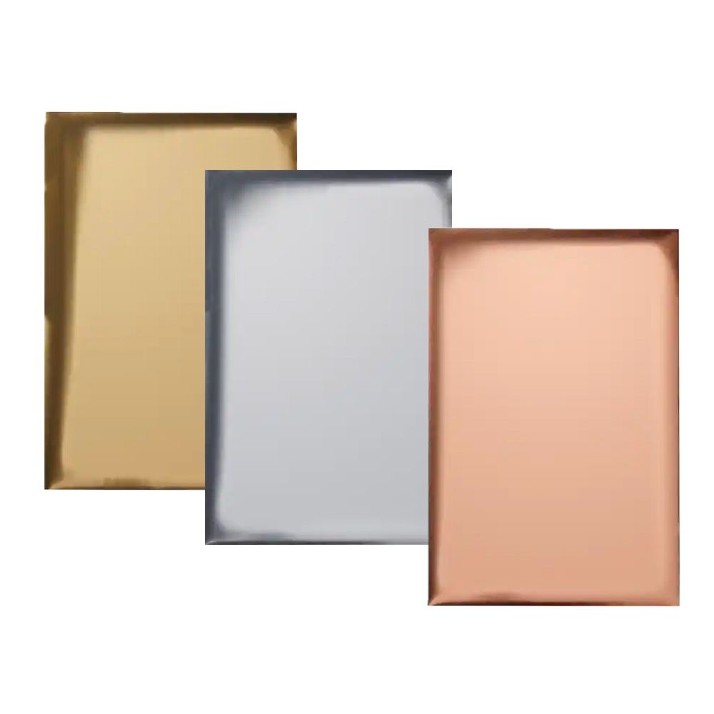 Cricut - Joy - Feuilles de transfert Foil - Métalliques (Metallic) - 10 x 15 cm - 24 pièces