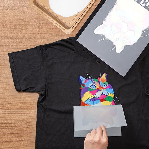 MissKraft - DTF - 100 Feuilles A4 Imprimables  - 20 X 30 cm