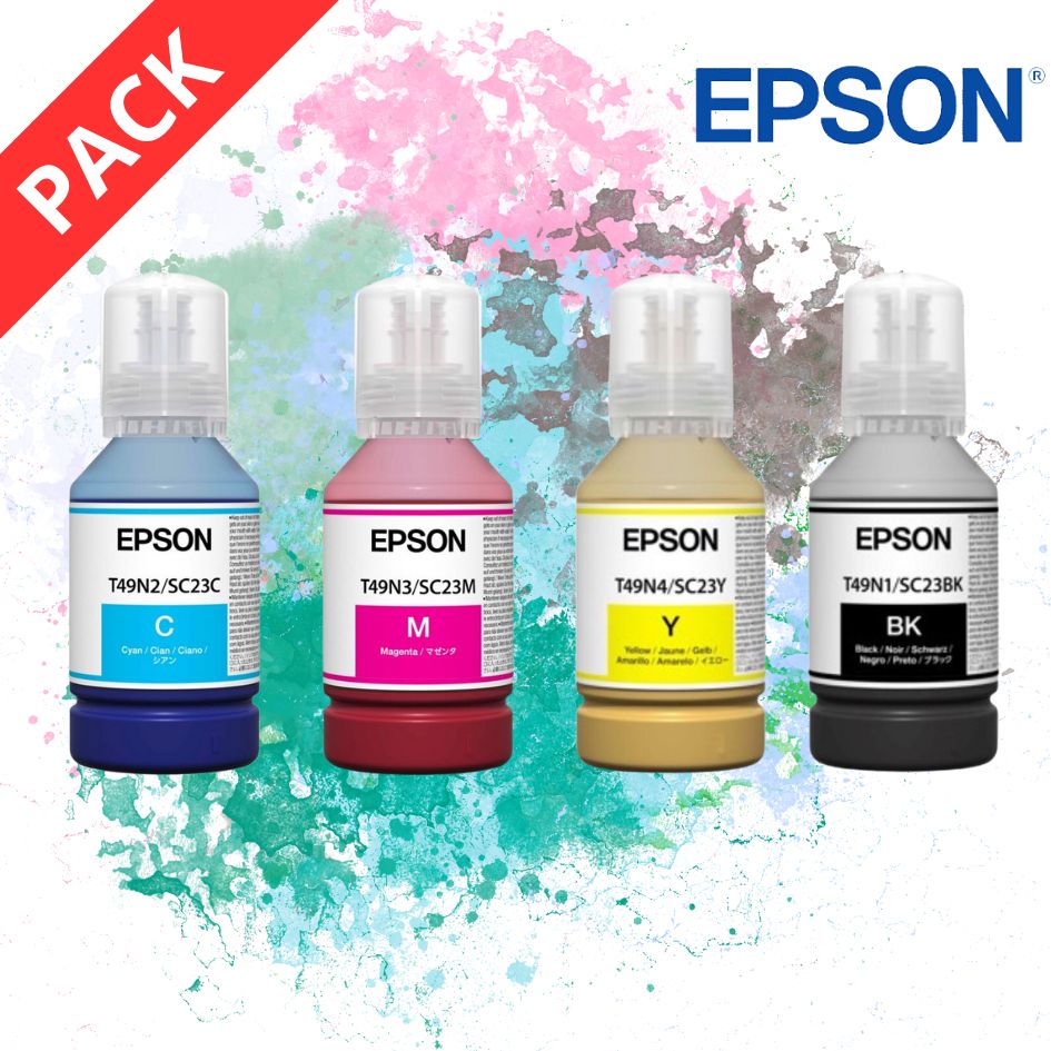 Epson - Pack Recharge - 4 Cartouches à Sublimation