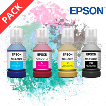 Epson - Pack Recharge - 4 Cartouches à Sublimation