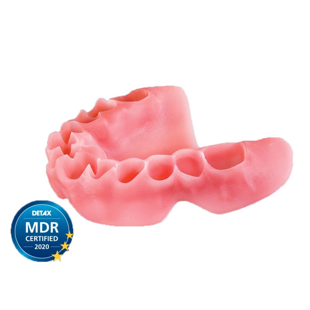 Detax - Freeprint Denture - Rose Transparent
