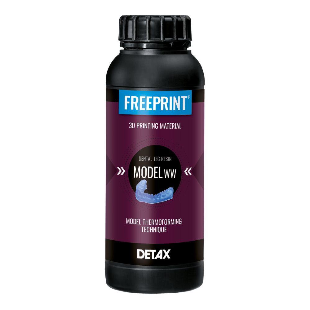 Detax - Freeprint Model WW - Bleu Transparent - 1 kg