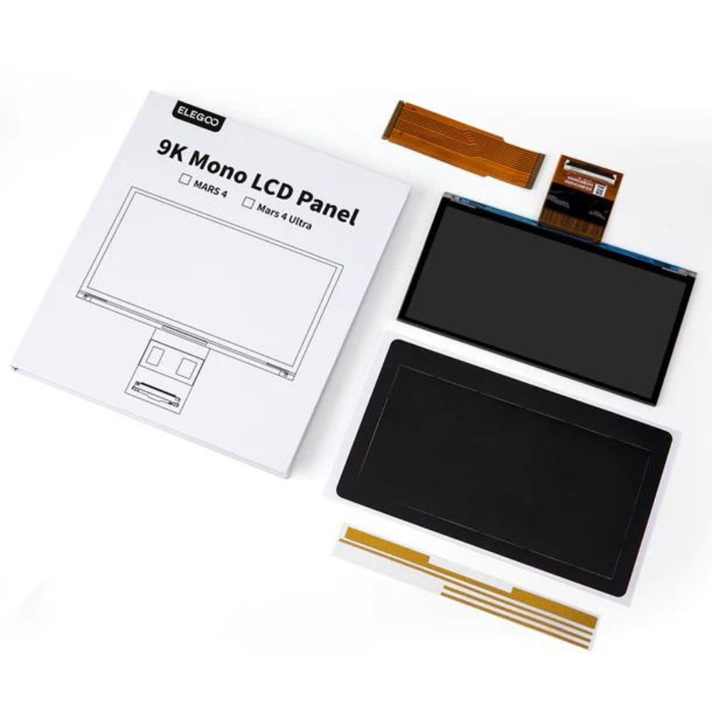 Elegoo - Mars 4 - Écran LCD 9K 7" pack