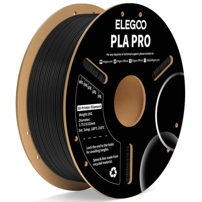 Elegoo - PLA Pro - Noir (Black) - 1,75 mm - 1 kg