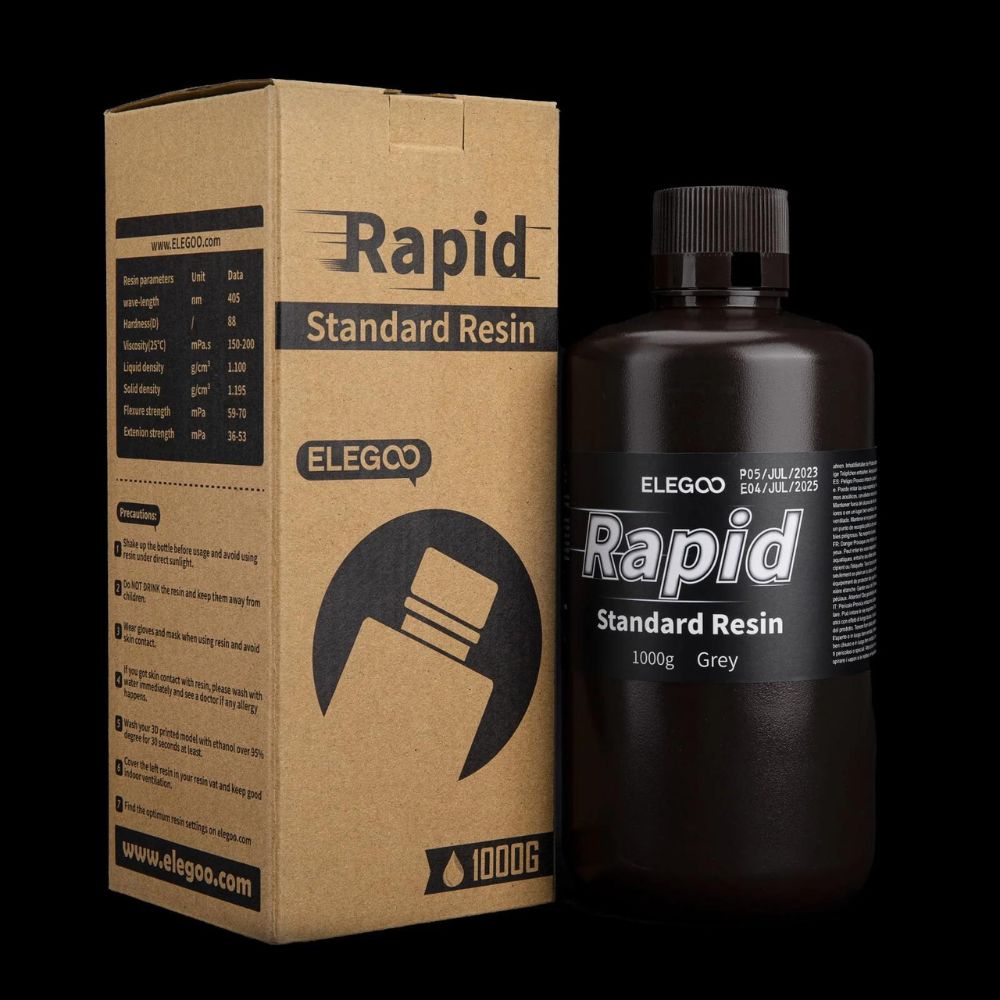 Elegoo Résine Standard Rapid - packaging