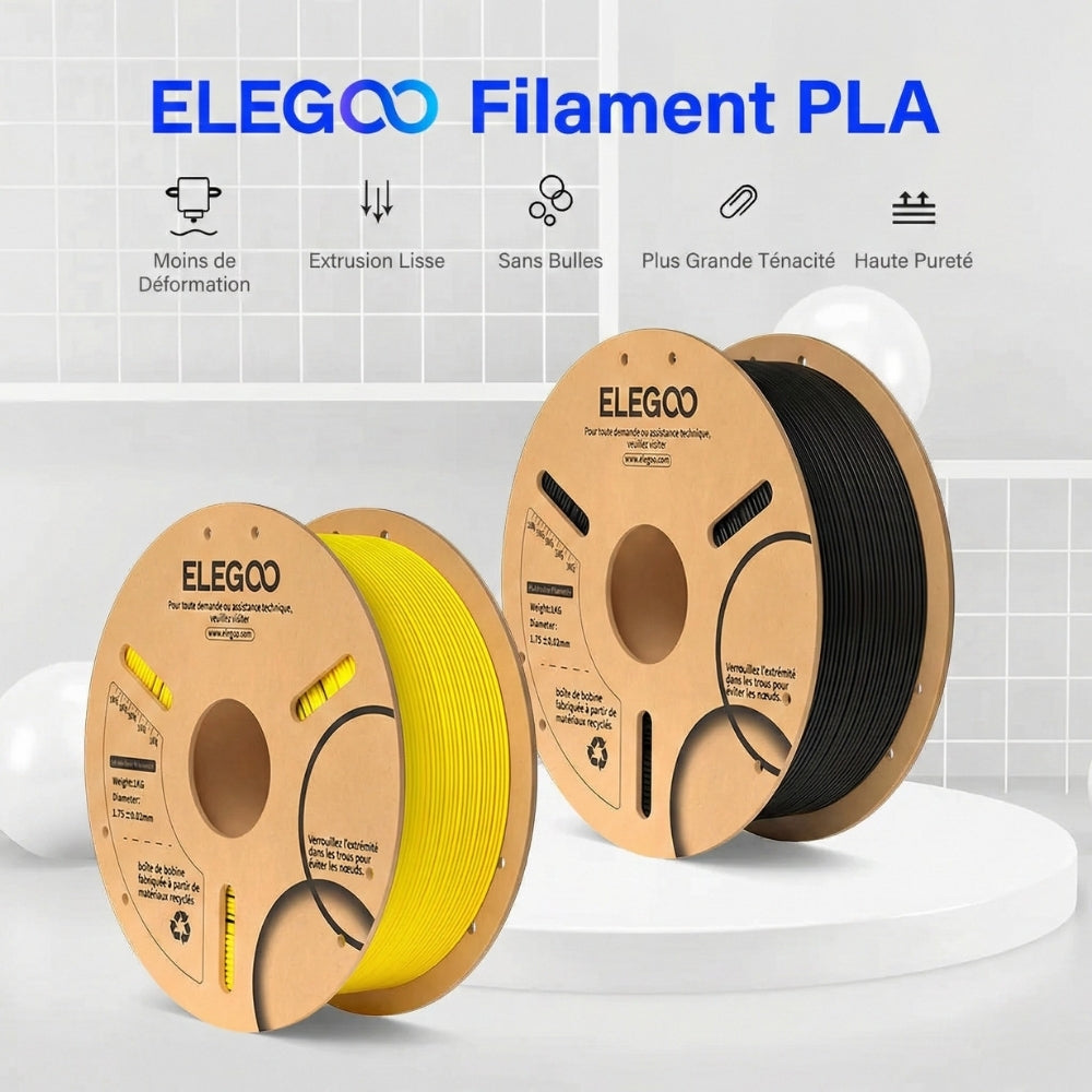 Elegoo - PLA - Orange - 1,75 mm - 1 kg - RFID